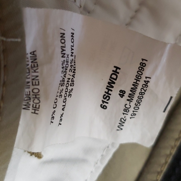 Wrangler Big Men's Khaki Shorts size 48 EUC! - Picture 2 of 5